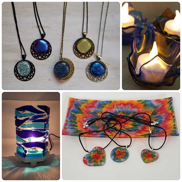 Fused Glass Giftware & Jewelry